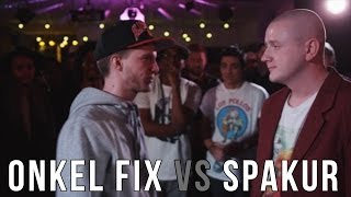 The OZone Battles Onkel Fix vs Spakur [upl. by Goldshlag]