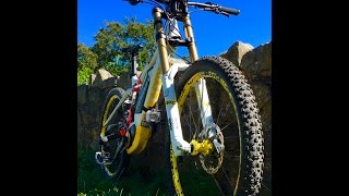 Getuntes HAIBIKE DWNHLL PRO aus ganz neuer Perspektive [upl. by Esile858]