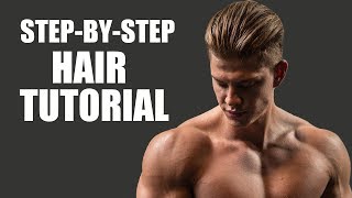 Undercut Hair Tutorial  Mens Hairstyling [upl. by Phillipe]