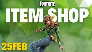 Whats NEW in todays Fortnite Item Shop 25 February 2024 Brand new Skin  Pickaxe [upl. by Giusto359]