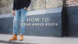 How To Wear Ankle Boots [upl. by Naahsar]