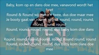 Round amp Round  Dyna ft LilKleine Bolle Bof F1rstman LYRICS [upl. by Ellenwahs778]