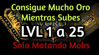 Sube De Nivel Como Un Campeon Y Consigue Mucho Oro En WOW Classic SOD [upl. by Ttiwed784]