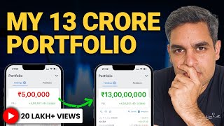 Building a Diversified Portfolio My 13 Crore Journey  Investing for Beginners 2023  Warikoo Hindi [upl. by Ludwig]