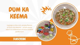 Dum Ka Keema Recipe  Dum Qeema Recipe  Deejas Recipes [upl. by Siuqaj]