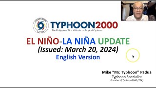 El NiñoLa Niña Update for March 2024  English Version [upl. by Gellman]