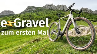 EGravel Bike Test Erstes Mal mit ROSE BackRoad auf die Kampenwand [upl. by Sheppard]