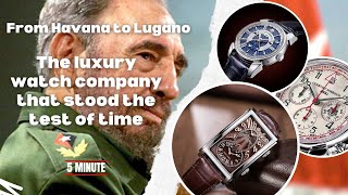 The Legacy of Cuban Luxury Timepieces The Revival of Cuervo y Sobrinos Watches [upl. by Wattenberg]