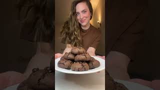 Brownie Cookies 🤎 brownies cookies browniecookies easyrecipe cooking asmr asmrsounds food [upl. by Olaznog81]