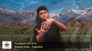 Himno Nacional Argentino en Lengua de Señas Argentina [upl. by Faubion412]