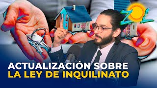 Guillermo Polanco Actualización sobre la ley de inquilinato [upl. by Aeslehc23]