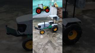 Making homemade RC tractor 🚜 dc crazy big electric motor rkg [upl. by Nylloc34]