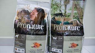 Comparing Pronature dog and cat food [upl. by Josler]