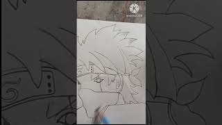 how to draw Kakashi Kakashi kese bnaye sorts sortvideo viralvideo trending kakashi [upl. by Spillihp]