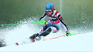 FIS Alpine Ski World Cup  Womens Slalom Run 1  Zagreb CRO  2021 [upl. by Quillan]