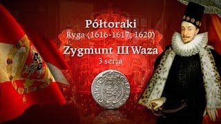 Moneta quotPółtorak Zygmunta III Wazyquot  III część Ryga 1616  1617 rok Numizmatyka Violity 0 [upl. by Jud575]