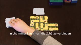 Das verrückte Labyrinth als Kartenspiel  Spielerklärung [upl. by Nageek524]