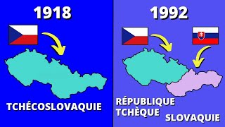 Pourquoi la TCHÉCOSLOVAQUIE atelle été dissoute 🇨🇿🇸🇰  La Carte de Sebas [upl. by Akirdna]