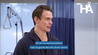 Alumnintervju sjukskötarprogrammet Johannes Friberg [upl. by Sixele]