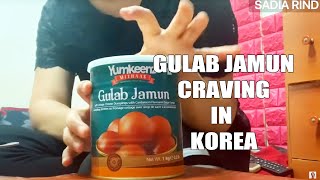 Gulab Jamun craving in Korea  SADIA RIND [upl. by Mark]