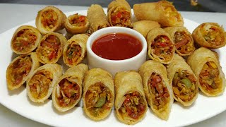 Spring Roll Restaurant Style  स्प्रिंग रोल बनाने की विधि  Easy Spring Roll Recipe  Chef Ashok [upl. by Spielman471]