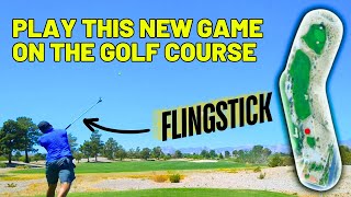 Have You Seen This New Sport on the Golf Course Fling Golf [upl. by Einwahr873]