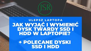 Jak Wymienić Dysk SSDHDD w Laptopie 🚀  Polecane Modele Dysków 💽💻 [upl. by Zweig]