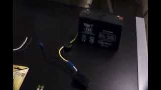 How To Modify 6 Volt Power Wheels Battery To Run A 12 Volt Battery  Power Wheels Modified [upl. by Anilra260]