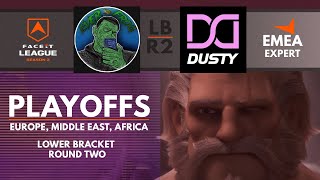 FACEIT League Season 02  LBR2  EMEA Expert  Everfrog vs Dusty [upl. by Arodasi]