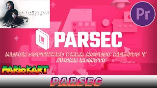 Parsec Mejor software para jugar remotamente sin necesidad de una PC potente [upl. by Colp72]