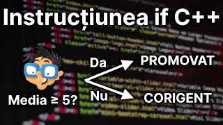 Instrucțiunea if și else  Structura de decizie — Programare C 8 [upl. by Kennith]