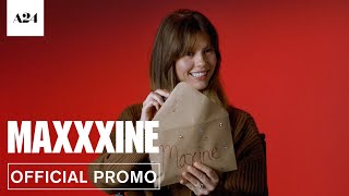 Mia Goth Reads MaXXXine Fan Mail  Official Promo  A24 [upl. by Noved]