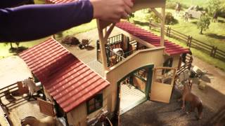 Schleich  Farm World  horse stable  TV Spot 30 [upl. by Westmoreland]