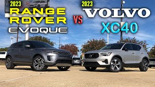 2023 Land Rover Range Rover Evoque VS 2023 Volvo XC40 [upl. by Nav]