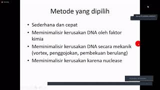 Isolasi DNA Genomik [upl. by Annoya]