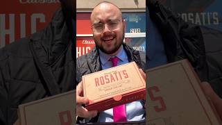 Rosati’s Pizza Italian Beef Review shorts chicago [upl. by Felike]