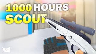 This is what 1000 HOURS on SCOUT looks like in Counter Blox [upl. by Aromat]