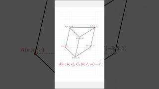 Find the Missing Vertices of This Triangular Prism geometry coordinategeometry education maths [upl. by Airel]