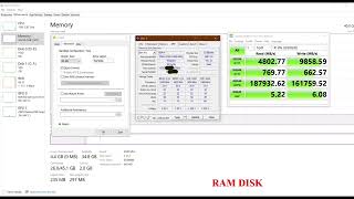 Windows 10 Enable write caching on the device M2 NVME SSD Ramdisk speeds using exFat 64KB [upl. by Fedak443]