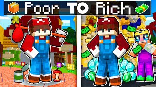 From POOR To RICH In Mario Minecraft  Minecraft Mario Movie Life  4 [upl. by Donny443]