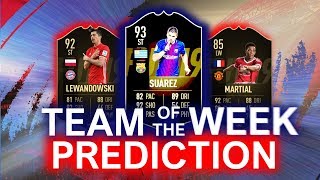 FIFA 19 TOTW 6 PREDICTIONS IF Lewandowski SUAREZ MARTIAL  SONNTAG PREDICTION [upl. by Alraep]