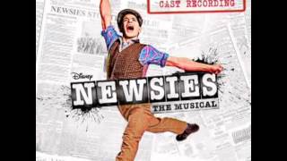 Newsies Original Broadway Cast Recording  11 King of New York [upl. by Nydroj955]