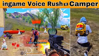 🇧🇩Bangla ingame Voice Rush Gameplay🔥Pubg Mobile  KongKaaL Gaming [upl. by Miche825]