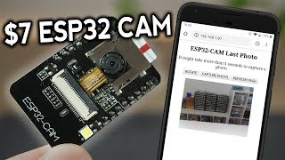 ESP32CAM Take Photo and Display in Web Server with Arduino IDE [upl. by Gerrit525]