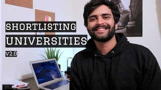 HOW I SHORTLIST UNIVERSITIES FOR STUDY ABROAD [upl. by Micky]