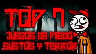 TOP 7 juegos de terror miedo y sustos para PC Bajos Requisitos  links de descarga [upl. by Cyd22]