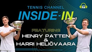 Wimbledon Doubles Champs Harri Heliövaara amp Henry Patten A True Underdog Story  InsideIn Podcast [upl. by Annaer]