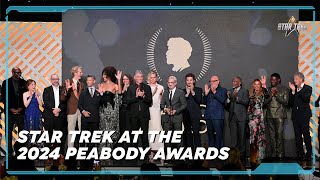 Star Trek Awarded the Institutional Peabody Award at the 84th Annual Celebration  StarTrekcom [upl. by Ennaylil]