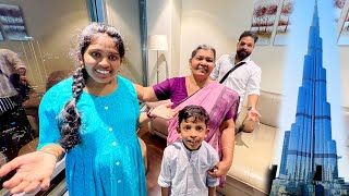 Home🏠Tour ബുർജ് ഖലീഫയിലെ വീട് കണ്ട് ഞെട്ടി😍Burj Khalifa Room ✈️ Dubai [upl. by Odoric]