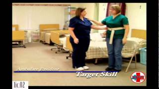 Ambulate a Patient With a Gait Belt CNA Skills [upl. by Musa]